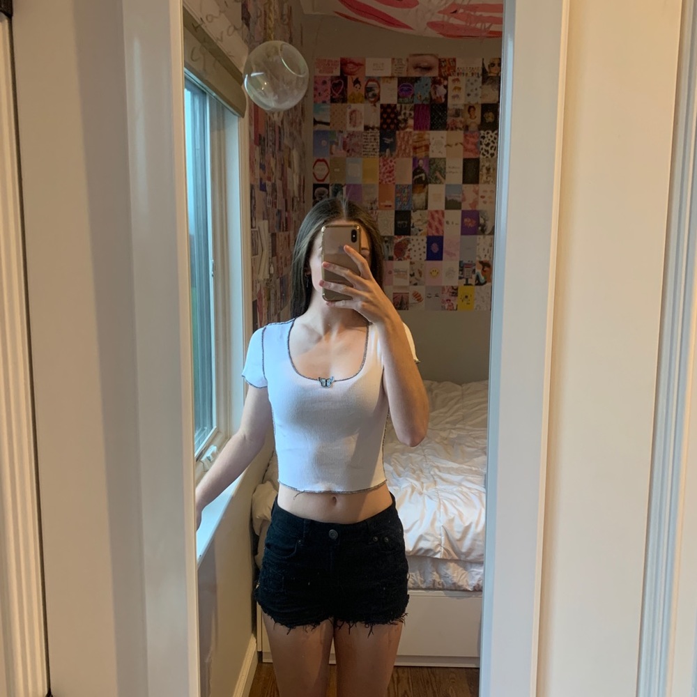 Custom Brandy Melville crop top